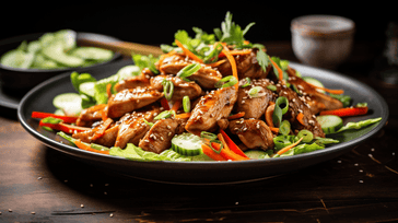 Asian Sesame Chicken Salad