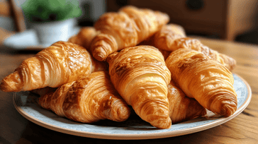 Buttery Croissants from Scratch