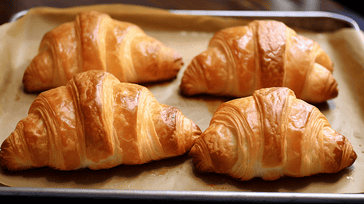 Buttery Croissants from Scratch