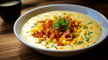 Corn Chowder with Bacon