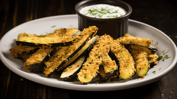 Crunchy Baked Zucchini Fries