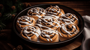 Homemade Cinnamon Rolls with Cream Cheese Glaze