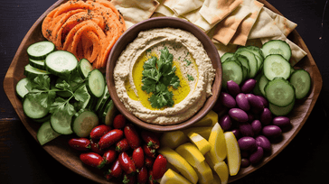 Mediterranean Hummus Platter