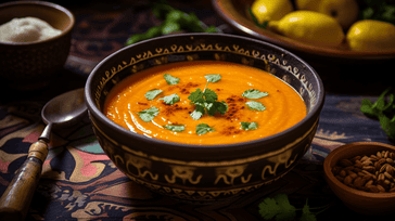 Moroccan Spiced Carrot Soup