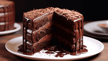 Rich Chocolate Fudge Cake