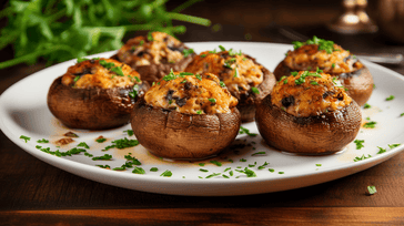 Savory Stuffed Mushrooms