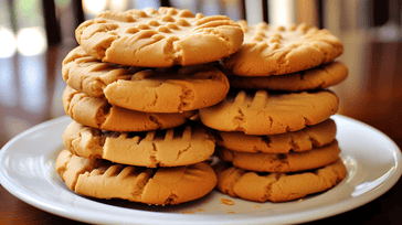 Soft and Chewy Peanut Butter Cookies