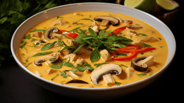 Thai Coconut Curry Soup